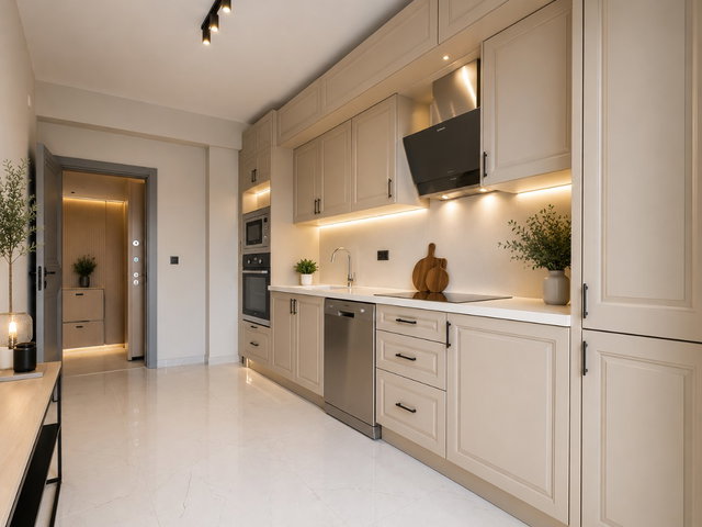 KARTAL YAKACIKTA CADDE ÜZERİ 3+1 BALKONLU YERDEN ISITMALI DAİRE