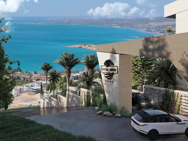 HAVUZLU SİTE İÇİ FULL DENİZ MANZARALI 2+1 SIFIR DAİRE
