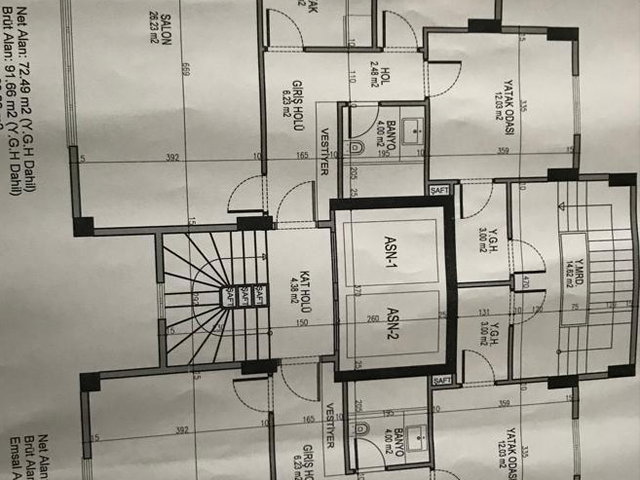 FENERYOLU YILDIRAY SOKAK'TA ŞUBAT 2027 TESLİM 2+1 SATILIK DAİRE