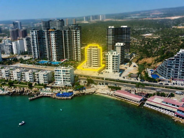 REMAX RİNA’DAN AYAŞ’TA DENİZ MANZARALI  1+1 PROJE