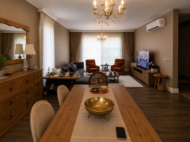 PALM CİTY MODERN'DE ACİL SATILIK ÇOK BAKIMLI VİLLA
