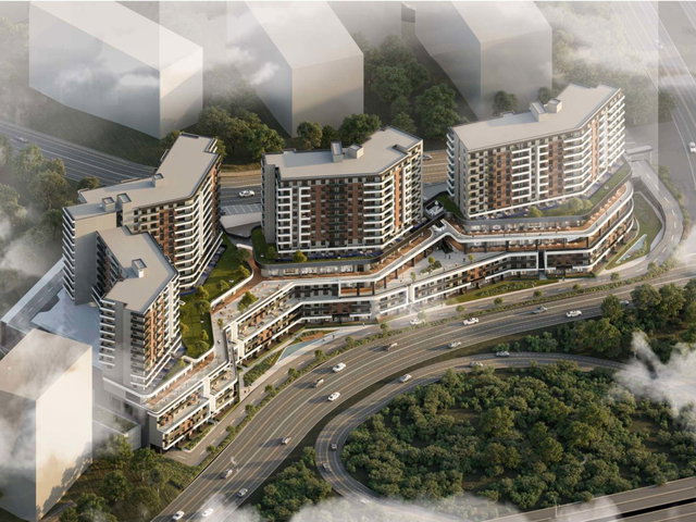 GAMADOR PARLA'DA GÖL MANZARALI 1+1 | 50 M² NET | 1. KAT
