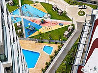 52 İZMİR ALLSANCAK SİTESİ DENİZ MANZARALI 1+1 SATILIK DAİRE