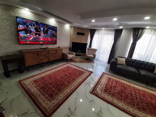 ÇANDARLI DENİZ MANZARALI MASRAFSIZ TRİPLEKS VİLLA | DENİZE 300 M