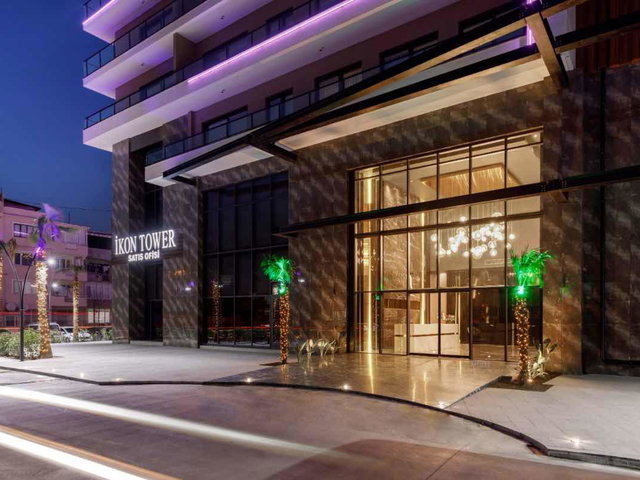 BORNOVA İKON TOWER'DA SATILIK 3+1 DUBLEKS DAİRE
