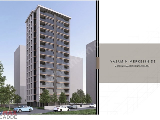 SUADİYEDE MODERN MİMARİ | 3+1 | 107 M² NET | DENİZ MANZARALI