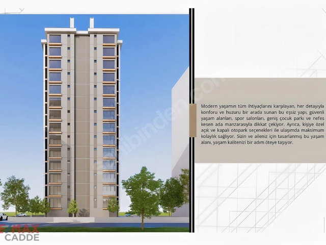 SUADİYEDE MODERN MİMARİ | 3+1 | 107 M² NET | DENİZ MANZARALI