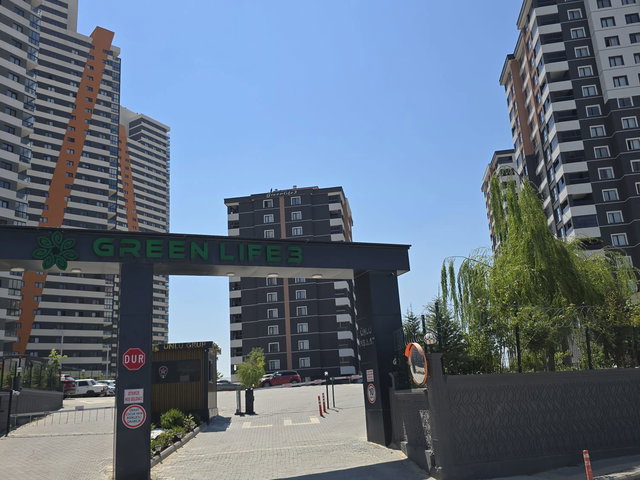 GREEN LIFE 3'TE 140M² 3,5+1 9.KAT GÜVENLIK SITE KIRALIK DAIRE