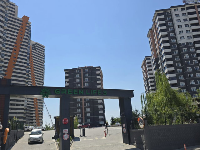 GREEN LIFE 3'TE 140M² 3,5+1 9.KAT GÜVENLIK SITE KIRALIK DAIRE