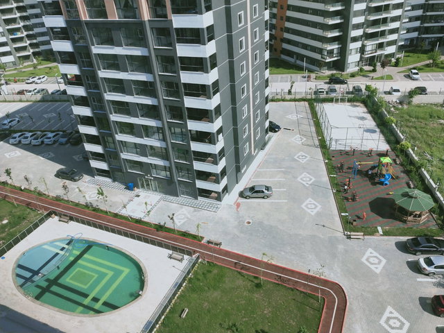 GREEN LIFE 3'TE 140M² 3,5+1 9.KAT GÜVENLIK SITE KIRALIK DAIRE