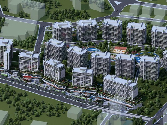ÇİĞDEM MAH ÇATKAYA ARDEN KONUT KOOP. SATILIK 35 M2 NET 1+1 HİSSE