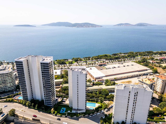 KARTAL MESA SAHILDE PANORAMIK DENIZ MANZARALI SATILIK 4+1 DAIRE
