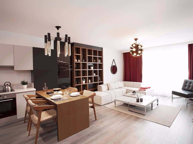 FİKİRTEPE MİNA TOWERS, B BLOK, 82M2 1+1 BÜYÜK TİP SATILIK DAİRE