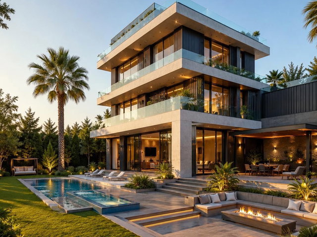 ACARKENT A TİPİ | 1000 M² | ÖZEL HAVUZLU | GENİŞ BAHÇELİ / EŞYALI
