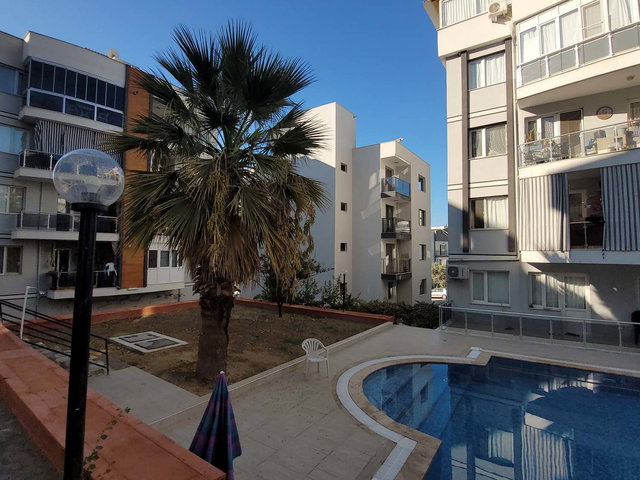KUŞADASI İKİÇEŞMELİK GOLDEN VALLEY SİTESİ ARA KAT 3+1 DOĞALGAZLI HAVUZLU DAİRE