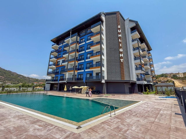 OTEL KONSEPTLİ SUNLİGHT YENI EŞYALI 1+1 DAİRE