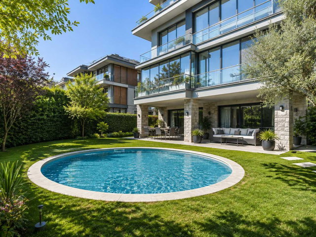 ACARKENT’TE SİTE İÇİNDE 6+2 | 550 M² BRÜT | KAT MÜLKİYETLİ SATILIK VİLLA