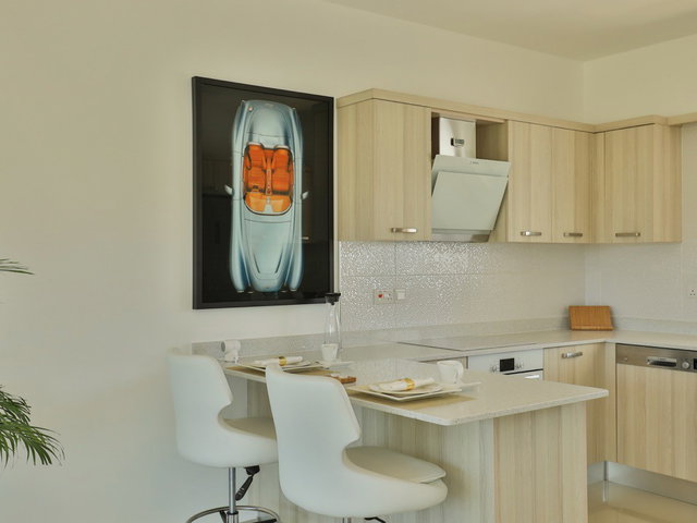 GIRNE ESENTEPE'DE FULL LÜKS EŞYALI SATILIK ÖZEL TERASLI DAĞ VE DENIZ MANZARALI 2+1 PENTHOUSE DAIRE