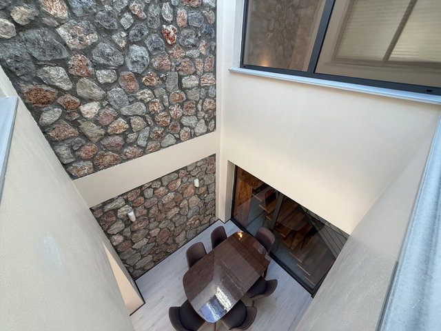 GIRNE BELLAPAIS'TE SATILIK 3+1 İKIZ VILLA - ÖZEL BAHÇELI, ÖZEL TERASLI, ORTAK HAVUZLU SITE