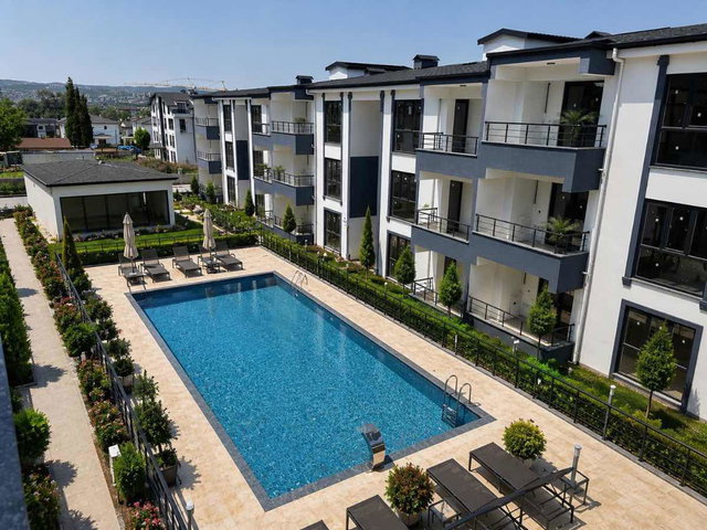KARTEPE MİR LIFE SITESI HAVUZLU, SOSYAL TESİSLİ,  DOĞA MANZARALI, 1+1 KIRALIK DAIRE