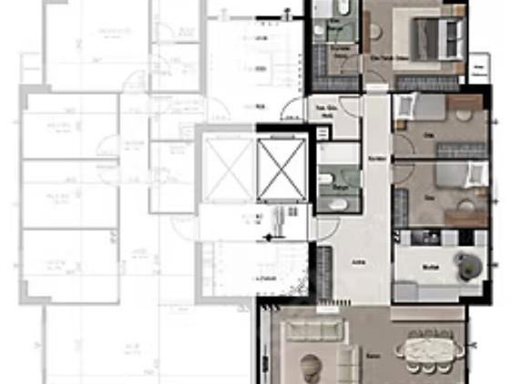 SUADİYEDE MODERN MİMARİ | 3+1 | 107 M² NET | DENİZ MANZARALI