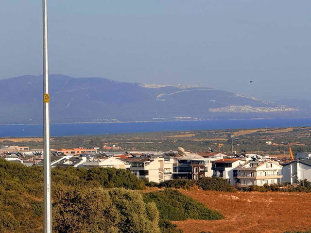 DİDİM HİSAR MAH MUHTEŞEM DENİZ MANZARALI AYRI MUTFAK BAHÇE KATI 2+1