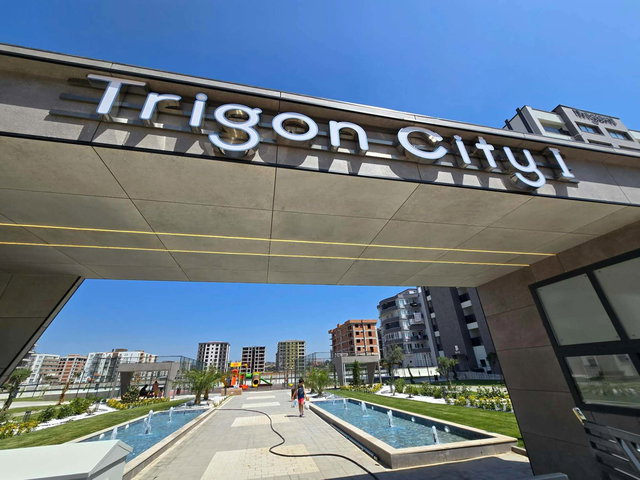 ÇANAKKALE MERKEZ SITE İÇI TRIGON CITY KIRALIK 3+1 YENI DAIRE