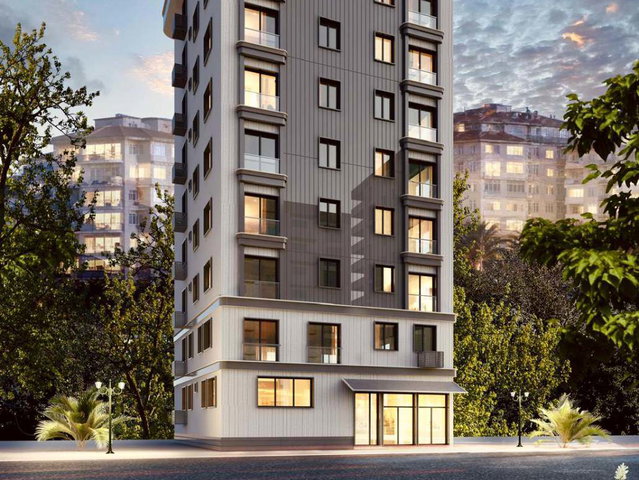 KIZILTOPRAKTA,PROJEDEN 90 M2 NET 3+1 (VADELİ ÖDEME)SATILIK DAİRE