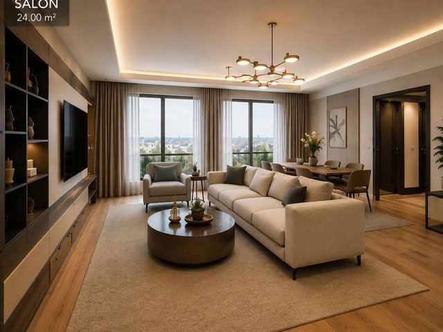 KIZILTOPRAKTA,PROJEDEN 90 M2 NET 3+1 (VADELİ ÖDEME)SATILIK DAİRE