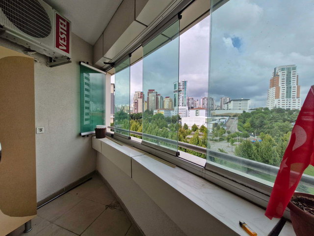 SPRADON QUARTZ SİTESİNDE BOYALI,BALKONU KAPALI 1+1 DAİRE