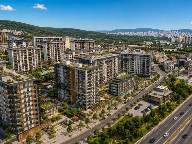 YÜKSELEN DEĞER DÜNYA ŞEHİR MALTEPE'DE 2+1 SATILIK