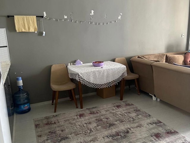 KUŞADASI DEĞİRMENDERE’DE EŞYALI,  1+1 SATILIK  | KREDİYE UYGUN DAIRE