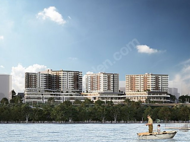 GAMADOR PARLA'DA GÖKSU MANZARALI  SATILIK 1+1 DAİRE