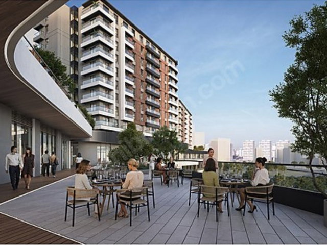 GAMADOR PARLA'DA GÖKSU MANZARALI  SATILIK 1+1 DAİRE