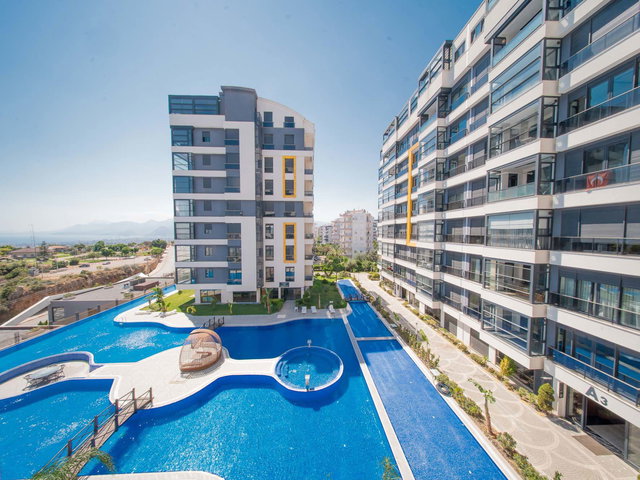 NEFES ANTALYA'DA MODERN MİMARİ | ŞEHİR & DENİZ MANZARALI 4+1