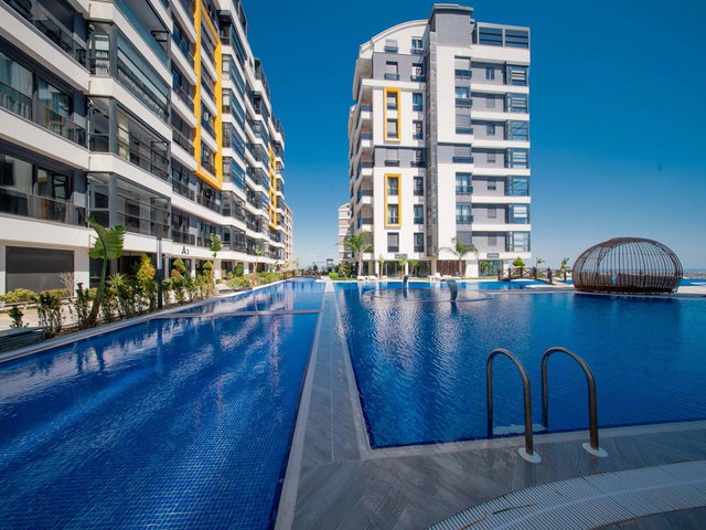 NEFES ANTALYA'DA MODERN MİMARİ | ŞEHİR & DENİZ MANZARALI 4+1