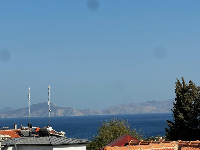 DATÇA'DA | DENIZ MANZARALI | 3+1 EŞYASIZ | KIRALIK TRIPLEX
