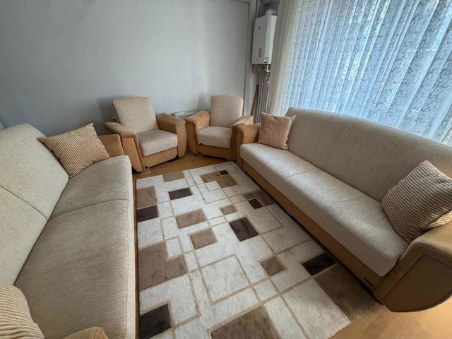 KIRMIZITOPRAK/ ATATÜRK CADDESİ FUL LÜKS EŞYALI 1+1 SATILIK DAİRE