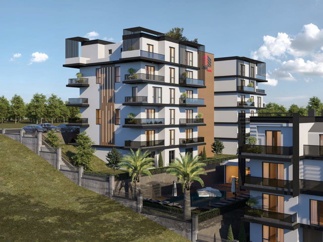 GREEN NEST ÇAYIRKÖY'DE SATILIK BAHÇE VE ÇATI DUBLEKS DAIRELER