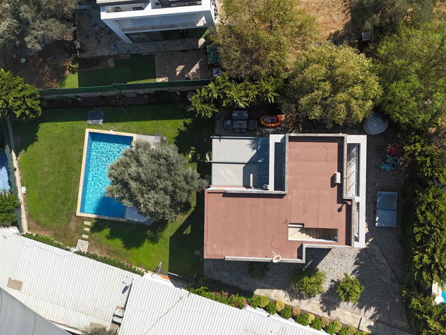 BODRUM TORBA’DA EŞYALI 2+1 MÜSTAKİL EV | HAVUZLU, 2 BANYO, GÜNEY-DOĞU CEPHE