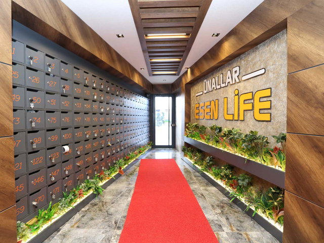 ÇUBUK ESEN LİFE SİTESİN'DE MANZARALI  1+1 EŞYALI KİRALIK DAİRE
