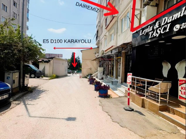 İZMİT KOZLUK'TA EŞYALI 2+1 KİRALIK DAİRE | D-100 (E-5) YANI
