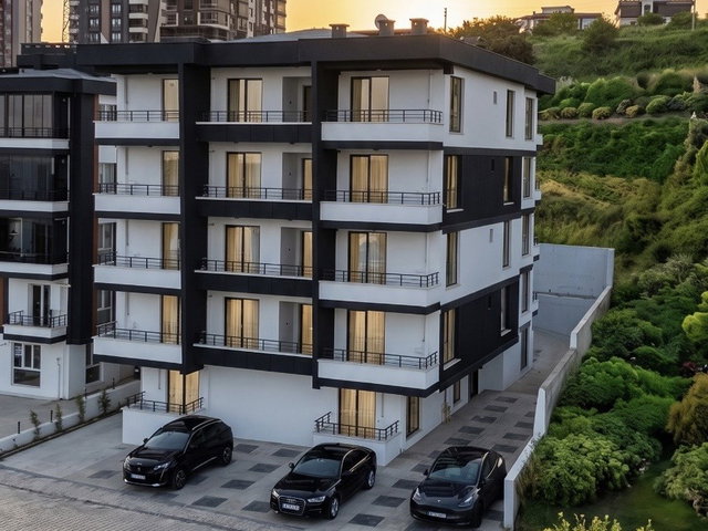 SAMSUN ATAKUM KÜÇÜKKOLPINAR DA DENİZ MANZARALI 1+1 DAİRE