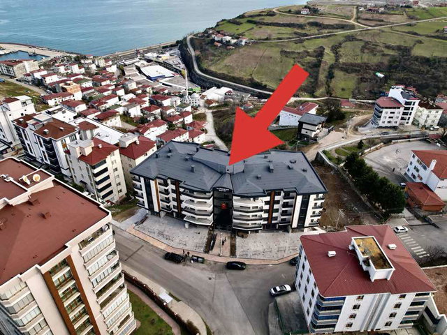 SAMSUN CANİK’DE DENİZ MANZARALI SIFIR 3+1 DAİDE