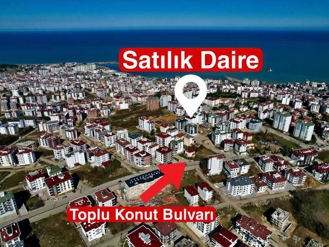 SAMSUN ATAKUM KÖRFEZDE SATILIK EŞYALI 1+1 DAİRE