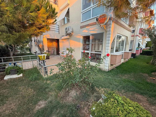 ŞARKÖY CUMHURİYETTE SİTE İÇİ EŞYALI, BAHÇE KATI 65 M² DAİRE
