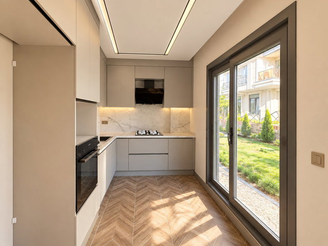 MÜSTAKIL BAHÇELI BITIŞIK NIZAM DENIZ VE VADI MANZARALI 5+2 KIRALIK VILLA