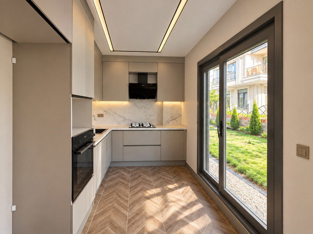 MÜSTAKIL BAHÇELI BITIŞIK NIZAM DENIZ VE VADI MANZARALI 5+2 KIRALIK VILLA