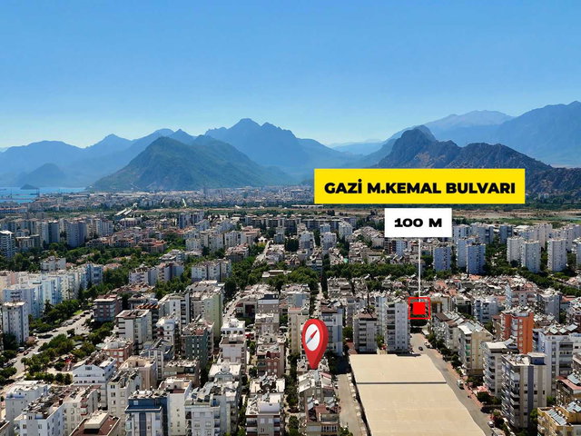 KONYAALTI ALTINKUM'DA DENİZE 900 METRE EBEVEYN BANYOLU MASRAFSIZ ARA KAT 2+1 SATILIK DAİRE
