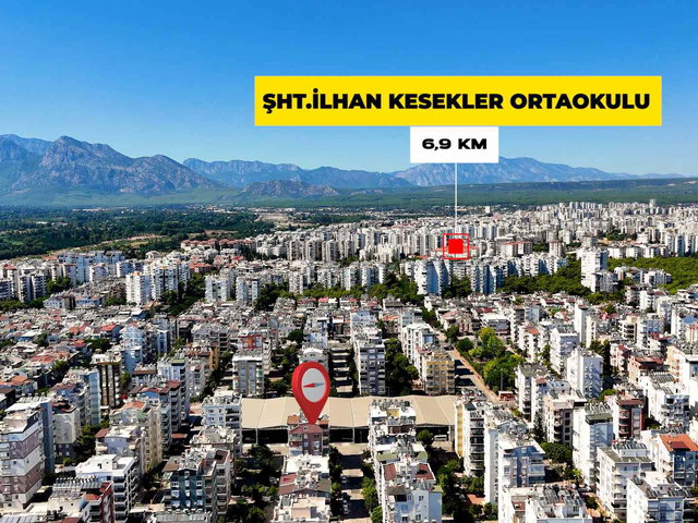 KONYAALTI ALTINKUM'DA DENİZE 900 METRE EBEVEYN BANYOLU MASRAFSIZ ARA KAT 2+1 SATILIK DAİRE